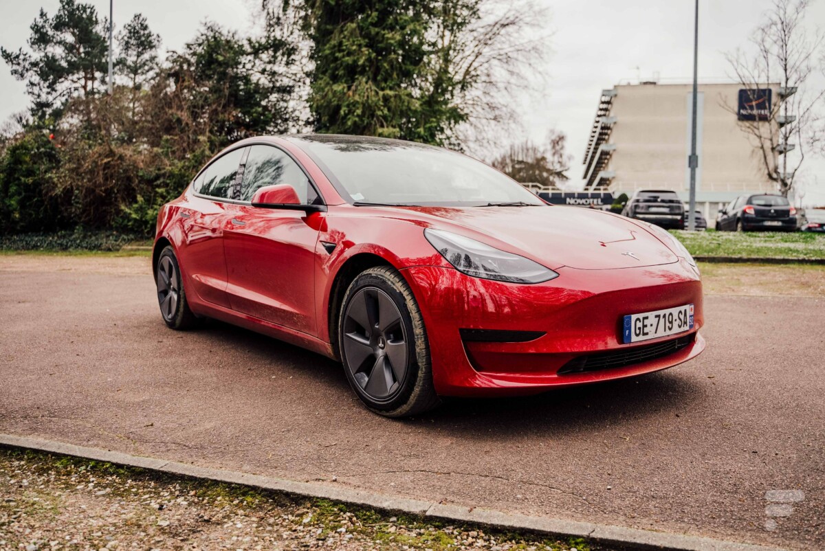 Tesla Model 3 de 2021 // Source : Anthony Wonner - Frandroid Tesla Model 3 de 2021 // Source : Anthony Wonner - Frandroid