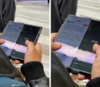 Voici deux clichés volés d'un produit qui pourrait être le premier smartphone plant de Vivo // Source : Weibo via GSMArena Voici deux clichés volés d'un produit qui pourrait être le premier smartphone plant de Vivo // Source : Weibo via GSMArena