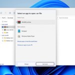 Pour l’ouverture de fichiers, Windows 11 dépoussière la sélection d’applis Pour l’ouverture de fichiers, Windows 11 dépoussière la sélection d’applis