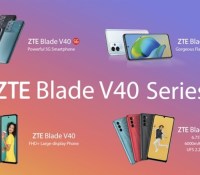 Présentation de la gamme ZTE Blade V40 // Source : ZTE