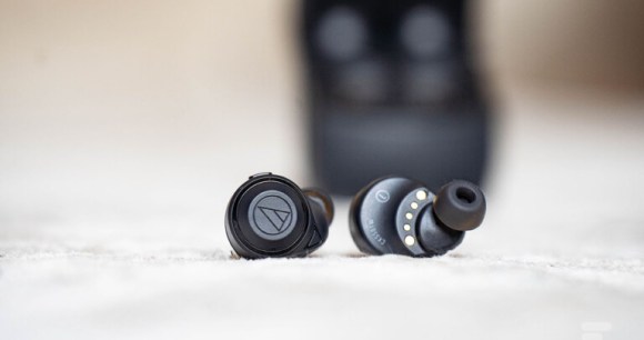 Les Audio-Technica ATH-CKS50TW // Source : Frandroid