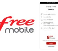 forfait Free 90 Go avril 2022