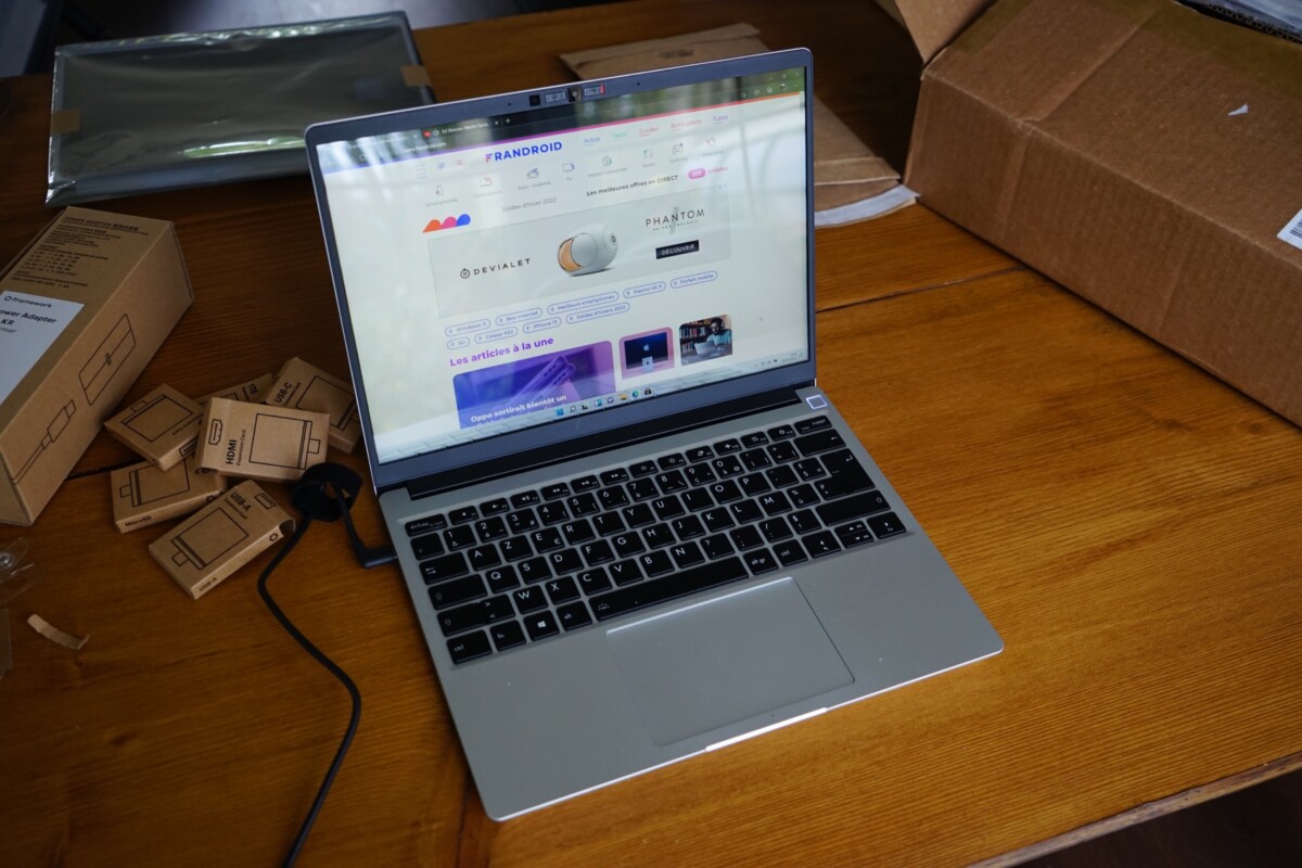 Framework Laptop // Source : Frandroid Framework Laptop // Source : Frandroid