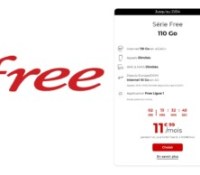 Free forfait 110 Go Avril 2022