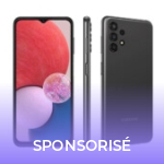 1 euro (+8 €/mois) ? C’est le prix auquel Bouygues vous propose actuellement le Galaxy A13 4G 1 euro (+8 €/mois) ? C’est le prix auquel Bouygues vous propose actuellement le Galaxy A13 4G