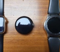 Apple Watch 40 mm, Pixel Watch et Galaxy Watch 46 mm // Source : tagtech414