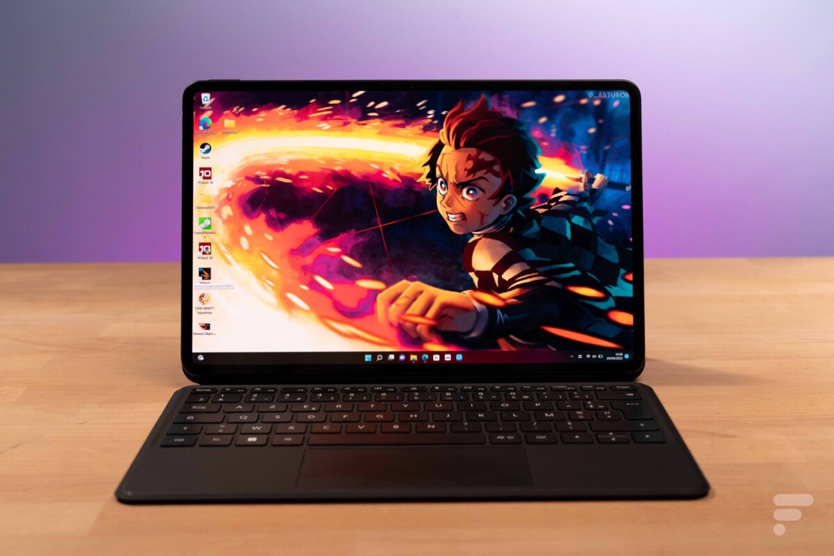 Huawei MateBook E // Source : Frandroid Huawei MateBook E // Source : Frandroid