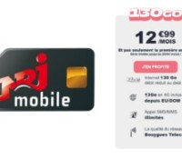 NRJ Mobile forfait 130 Go Avril 2022