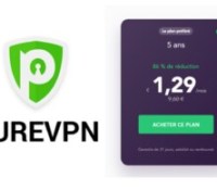 PureVPN 5 ans 1,29 euros