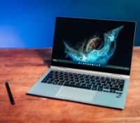 Le Samsung Galaxy Book 2 Pro 360, sous Windows 11 // Source : Robin Wycke – Frandroid