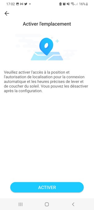 Malheureusement, si les ampoules TP-Link exploite la géolocalisation, ce n'est pas le cas des caméras // Source : Yazid Amer - Frandroid