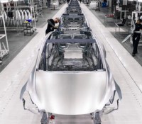 La Tesla Model Y fabriquée à la Gigafactory d'Austin au Texas // Source : Tesla