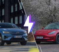 volvo C40 recharge vs tesla model 3