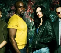 Jessica Jones, Daredevil et Luka Cage arrivent chez Disney (ici dans The Defenders) // Source : Sarah Shatz