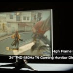 AUO présente un écran 480 Hz pour les écrans et ordinateurs portables