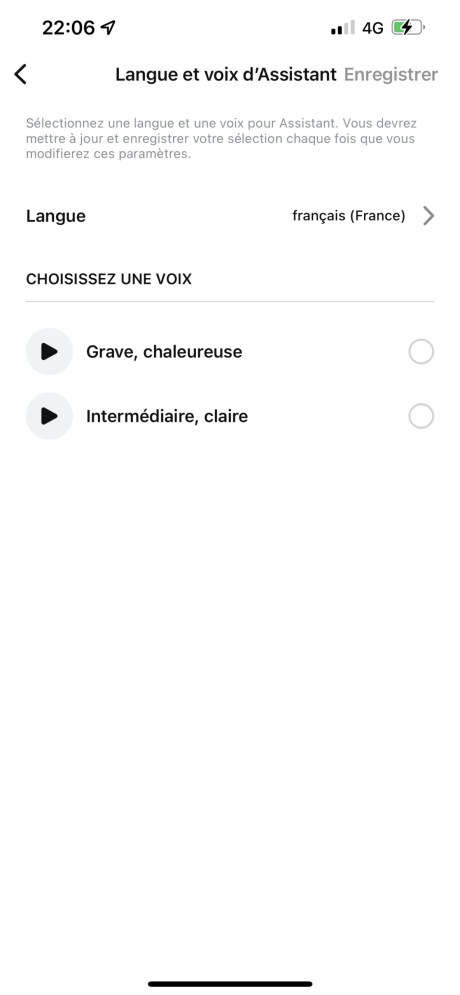 L'assistant vocal sait désormais parler français // Source : Frandroid