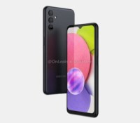 Le supposé Galaxy A04s en guise d'image de Une // Source : GizNext et @OnLeaks Le supposé Galaxy A04s en guise d'image de Une // Source : GizNext et @OnLeaks