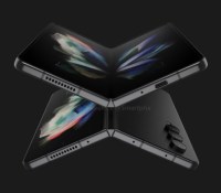 Premier rendu 3D du Galaxy Z Fold 4. // Source : OnLeaks et Smartprix