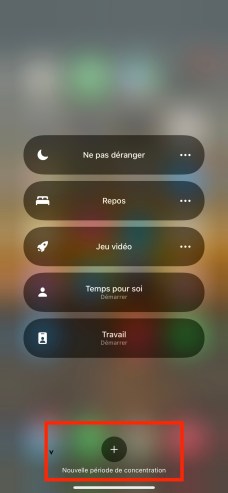 Ajoutez un mode en cliquant sur le + // Source : Frandroid