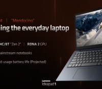 Avec sa puce « Mendocino », AMD vise le futur PC portable de Monsieur tout-le-monde // Source : AMD