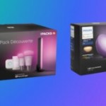 Pour l’achat d’un pack Philips Hue en promotion, une Hue Go est à -50% Pour l’achat d’un pack Philips Hue en promotion, une Hue Go est à -50%