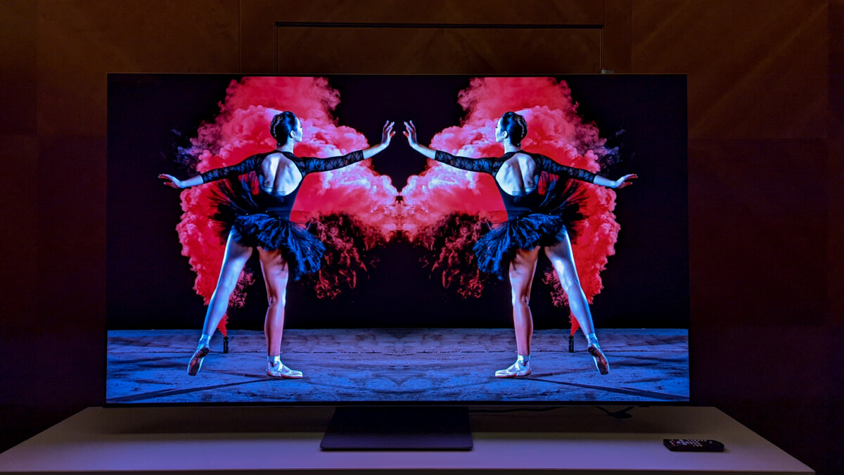 Le Samsung OLED S95B - Source : D. Nogueira Le Samsung OLED S95B - Source : D. Nogueira