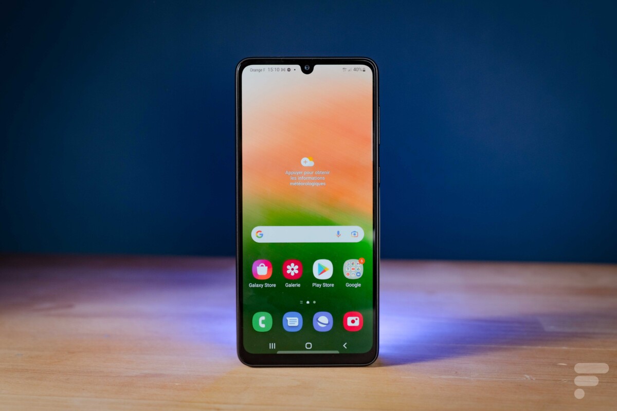 Samsung Galaxy A33 // Source : Frandroid - Anthony Wonner Samsung Galaxy A33 // Source : Frandroid - Anthony Wonner