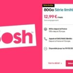 Sosh : avec ces forfaits de 80 et 100 Go à partir de 12,99€/mois, l’opérateur reste dans la course Sosh : avec ces forfaits de 80 et 100 Go à partir de 12,99€/mois, l’opérateur reste dans la course