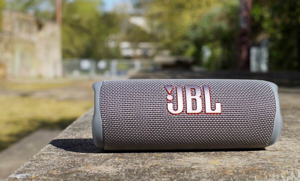 La JBL Flip 6 // Source : Tristan Jacquel pour Frandroid La JBL Flip 6 // Source : Tristan Jacquel pour Frandroid