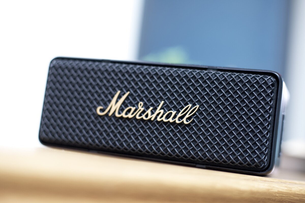 L’enceinte Marshall Emberton II. L’enceinte Marshall Emberton II.