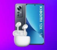 xiaomi 12x + true wireless fond violet