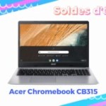 Pour les soldes, ce Chromebook d&rsquo;Acer est un bon deal après 120€ de remise