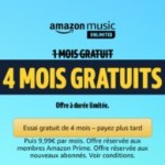 Juste avant les soldes, Amazon offre 4 mois d’abonnement à son service de streaming musical Juste avant les soldes, Amazon offre 4 mois d’abonnement à son service de streaming musical