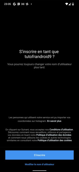 Comment créer un compte Instagram 08