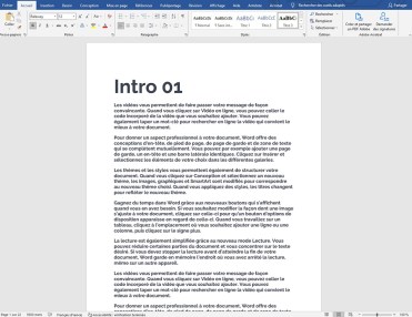 Comment numéroter les pages d’un document Word 01 copy