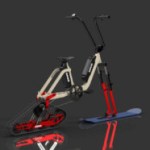 Modulaire, ce vélo électrique pliable peut se transformer en snowbike pour skier l’hiver Modulaire, ce vélo électrique pliable peut se transformer en snowbike pour skier l’hiver