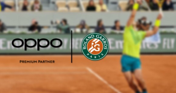 Oppo est partenaire officiel de Roland-Garros // Source : Frandroid Oppo est partenaire officiel de Roland-Garros // Source : Frandroid