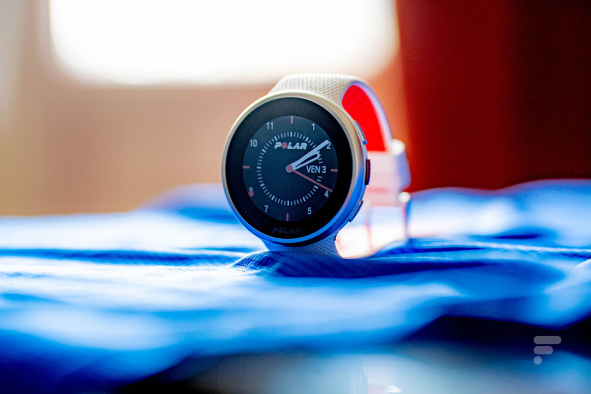 L'écran MIP de la Polar Pacer Pro // Source : Frandroid L'écran MIP de la Polar Pacer Pro // Source : Frandroid