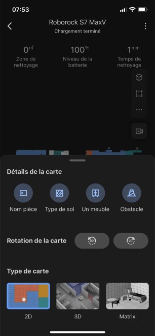 Il est possible d'afiner la carte nen spécifiant les types de sols par exemple // Source : Yazid Amer - Frandroid