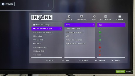 Aidez-vous d'une mire si besoin.