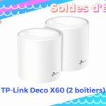 Ces deux routeurs TP-Link Wi-Fi 6 Mesh sont à -48 % pendant les soldes Ces deux routeurs TP-Link Wi-Fi 6 Mesh sont à -48 % pendant les soldes