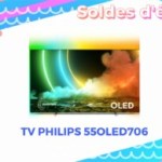 En solde, le TV Philips 55OLED706 (avec HDMI 2.1) chute sous les 1 000 € En solde, le TV Philips 55OLED706 (avec HDMI 2.1) chute sous les 1 000 €