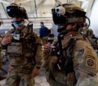 Le projet IVAS (Integrated Visual Augmentation System) de l'armée américaine, basé sur HoloLens 2, pour illustration // Source : Microsoft via Windows Central