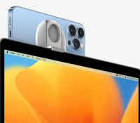 Accrochez votre iPhone à votre MacBook pour l'utiliser comme webcam // Source : Apple