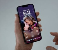 L'écran de verrouillage personnalisable sur iOS 16 // Source : Capture d'écran Frandroid