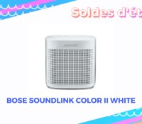 BOSE SOUNDLINK COLOR II WHITE Soldes été 2022