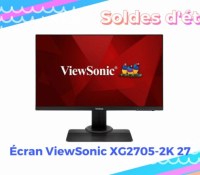 Écran ViewSonic XG2705-2K 27 —  Soldes d&rsquo;été 2022