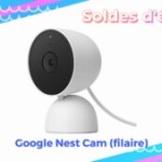 Nest Cam : la petite caméra de Google perd 30 % de son prix pour la fin des soldes Nest Cam : la petite caméra de Google perd 30 % de son prix pour la fin des soldes