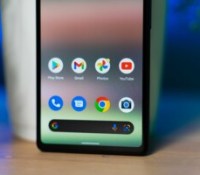 Le bas de l'écran du Google Pixel 6a // Source : Chloé Pertuis - Frandroid