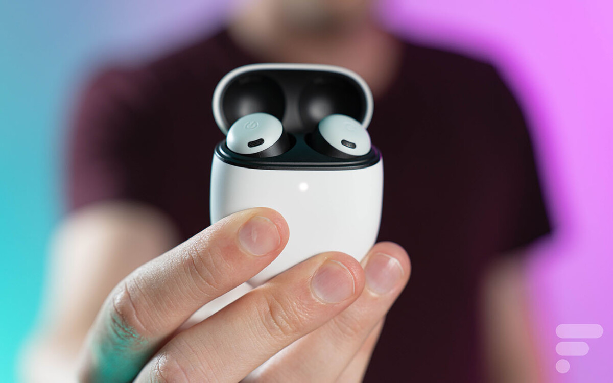 Les Google Pixel Buds Pro // Source : Chloé Pertuis pour Frandroid Les Google Pixel Buds Pro // Source : Chloé Pertuis pour Frandroid
